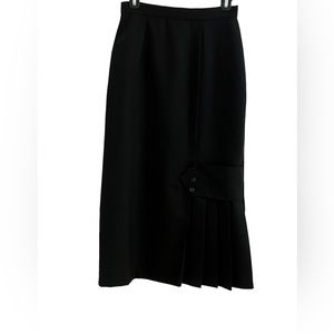 Vintage Black Pencil Skirt